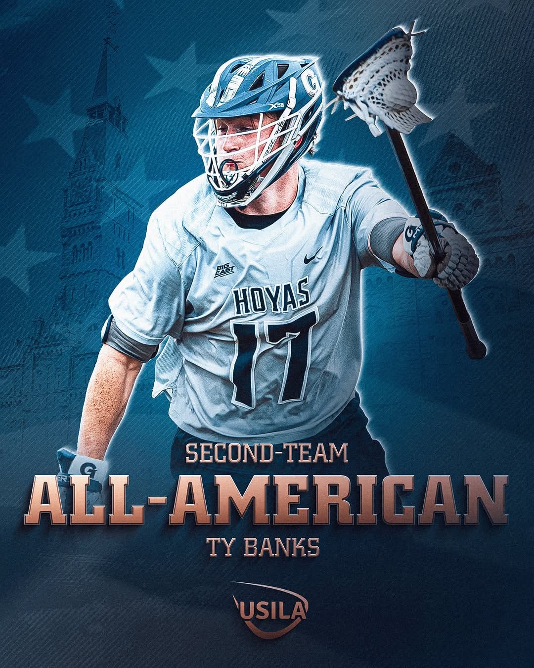 Post 4 by Georgetown Men’s Lacrosse on Instagram (carousel)