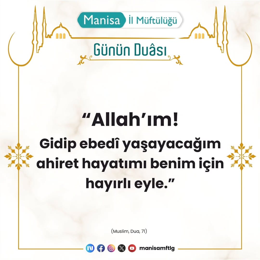 Post 2 by Manisa İl Müftülüğü on Instagram (image)