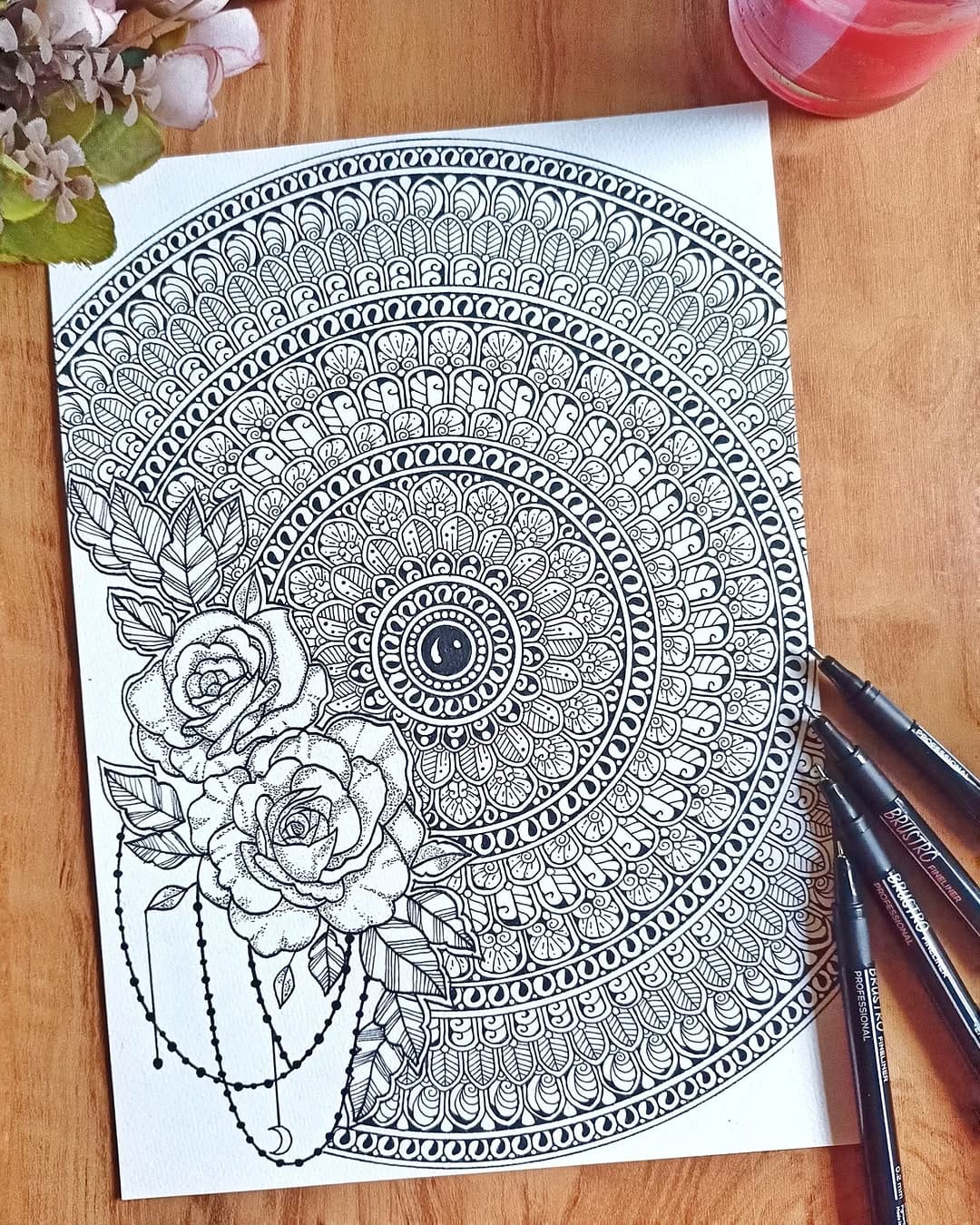 Post 9 by Alekhya | Mandala Artist on Instagram (image)