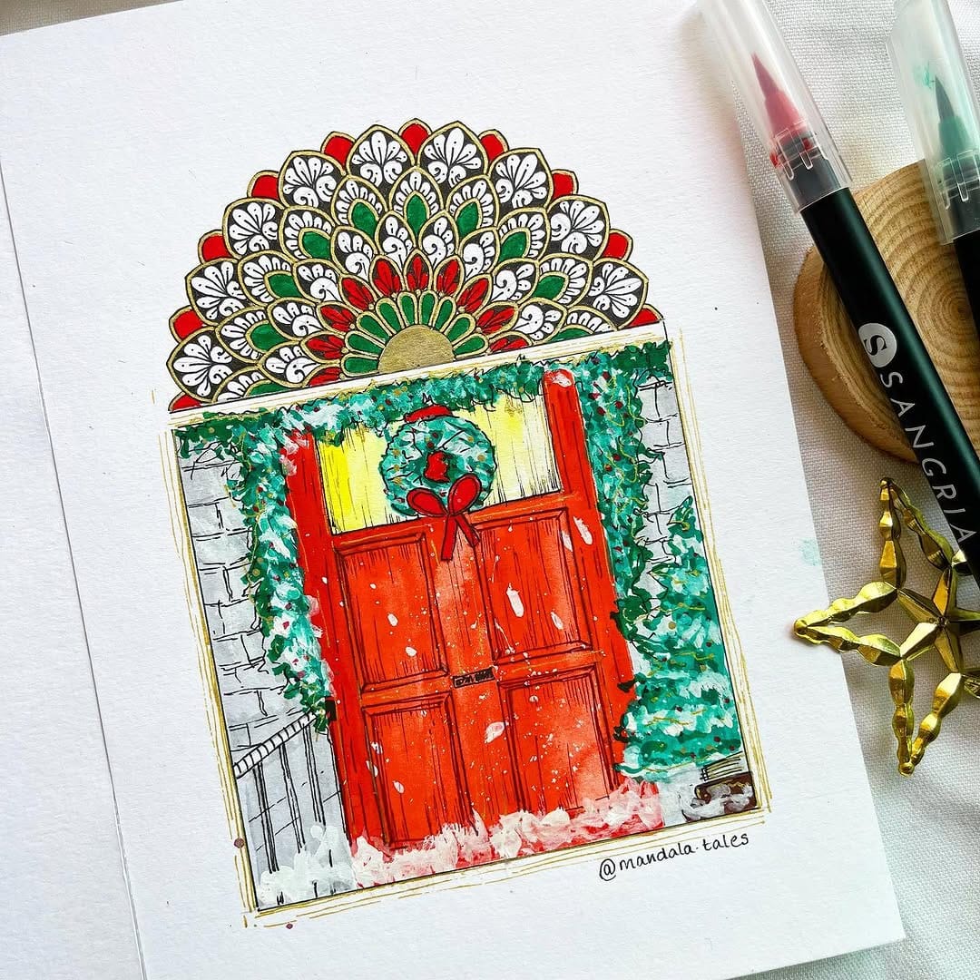 Post 5 by Sayani|Mandala Artist|Educator on Instagram (carousel)
