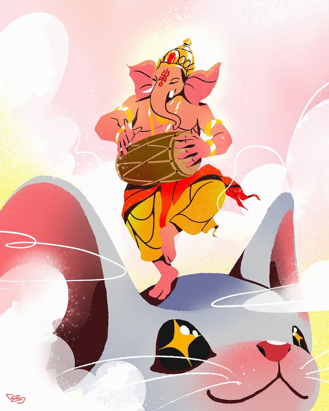 Post 8 by Siddhesh Dumbre | Illustrator on Instagram (carousel)