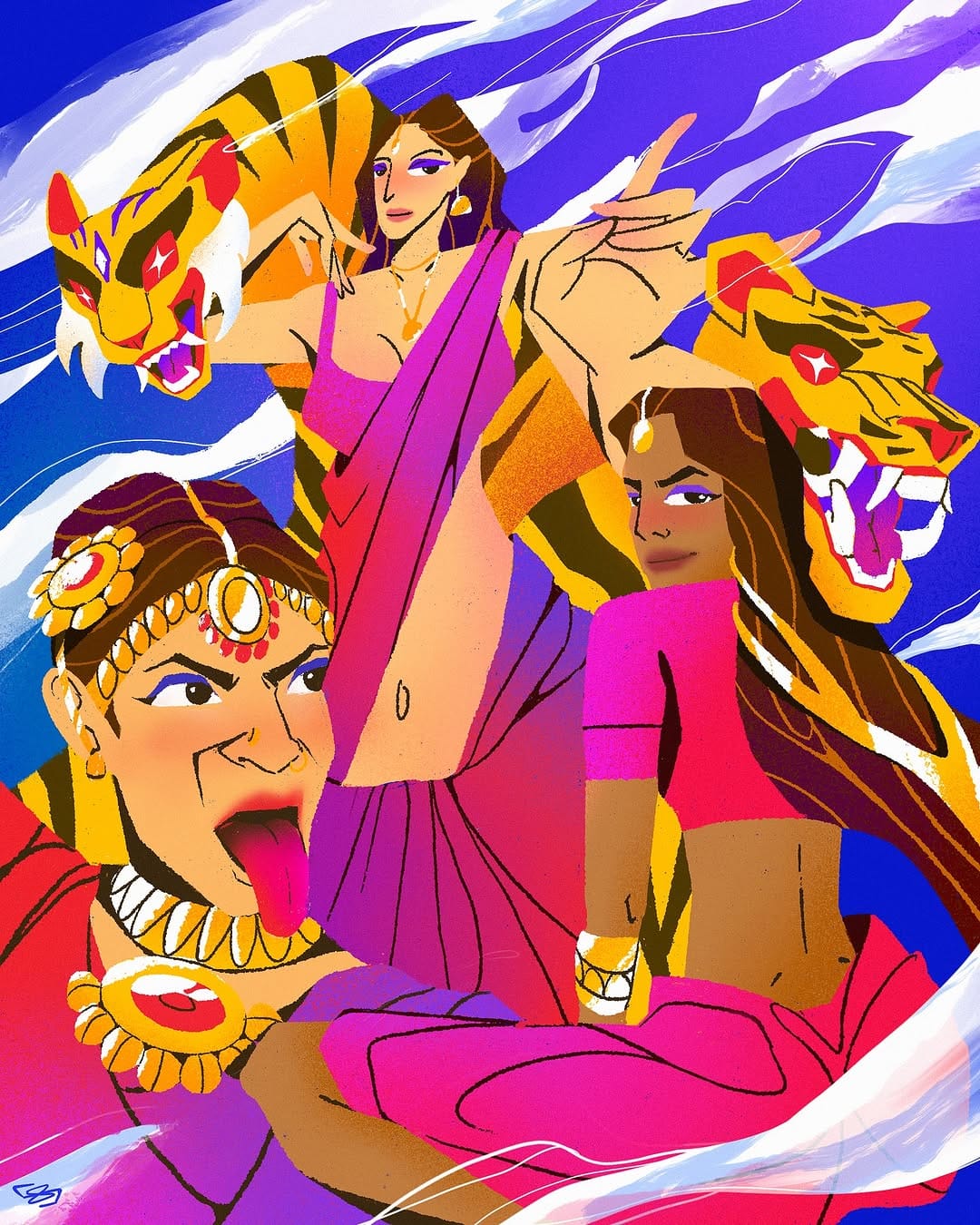 Post 9 by Siddhesh Dumbre | Illustrator on Instagram (carousel)