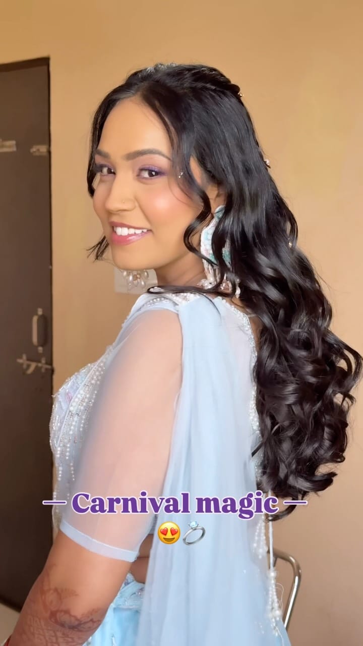 Post 6 by Gunjita Dewat || Ajmer,Pushkar,Jaipur Bridal makeup artist on Instagram (video)
