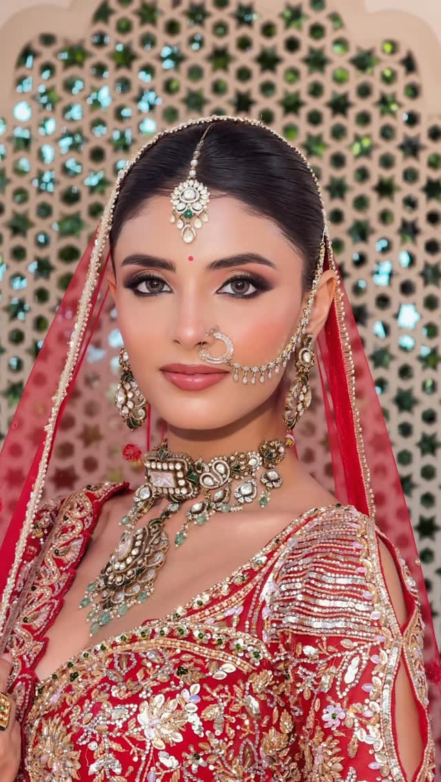 Post 9 by Tanu Garg-Jaipur makeup Artist on Instagram (video)