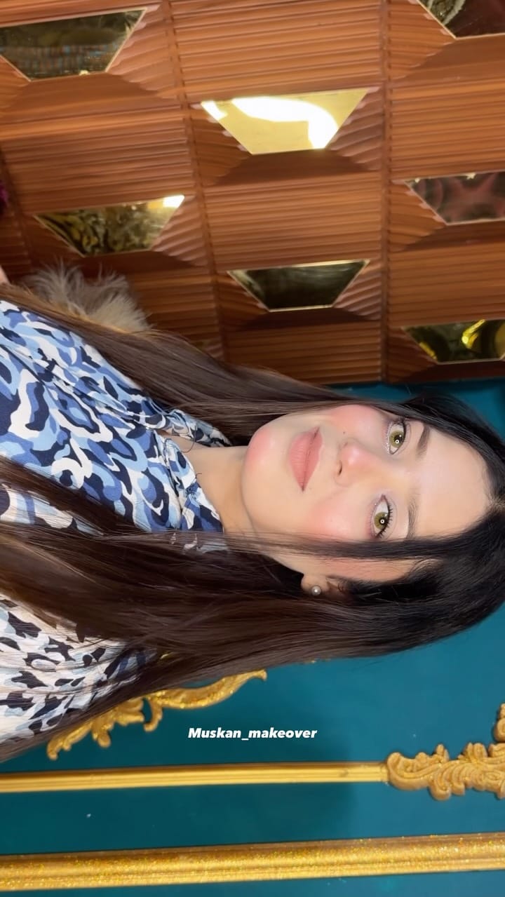 Post 6 by Muskan makeover on Instagram (video)
