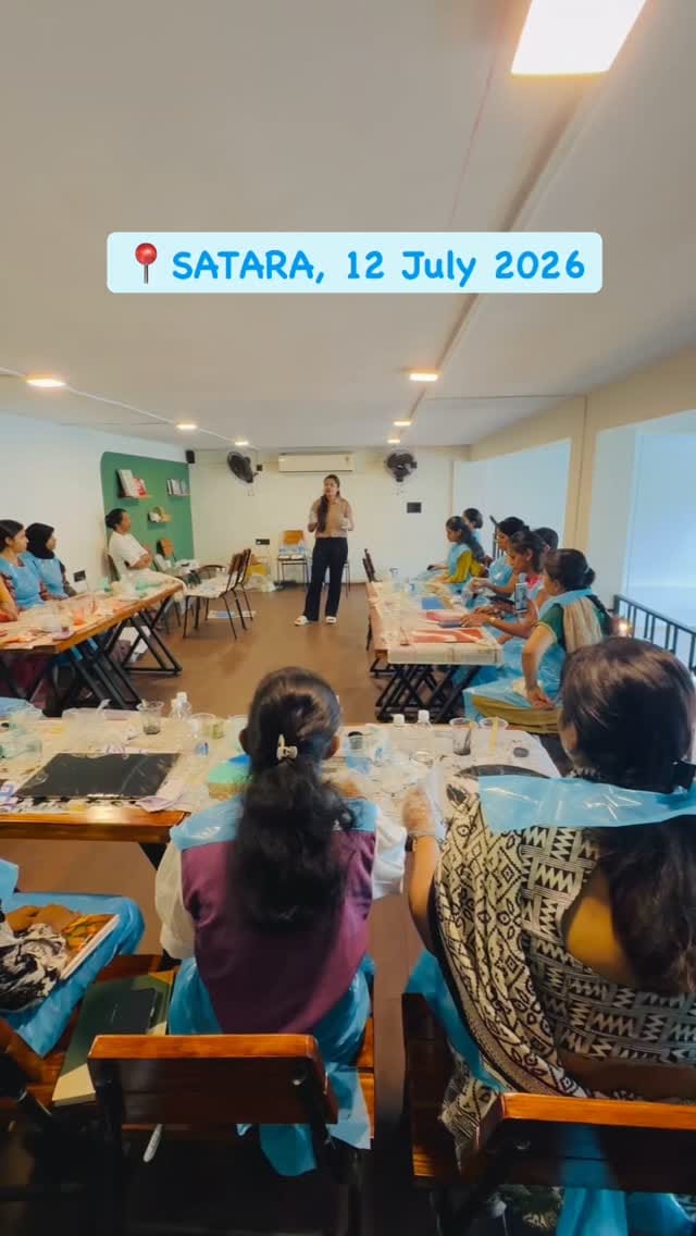 Post 2 by Ar.Vrishaali Yadav |Resin & Mural artist | on Instagram (video)