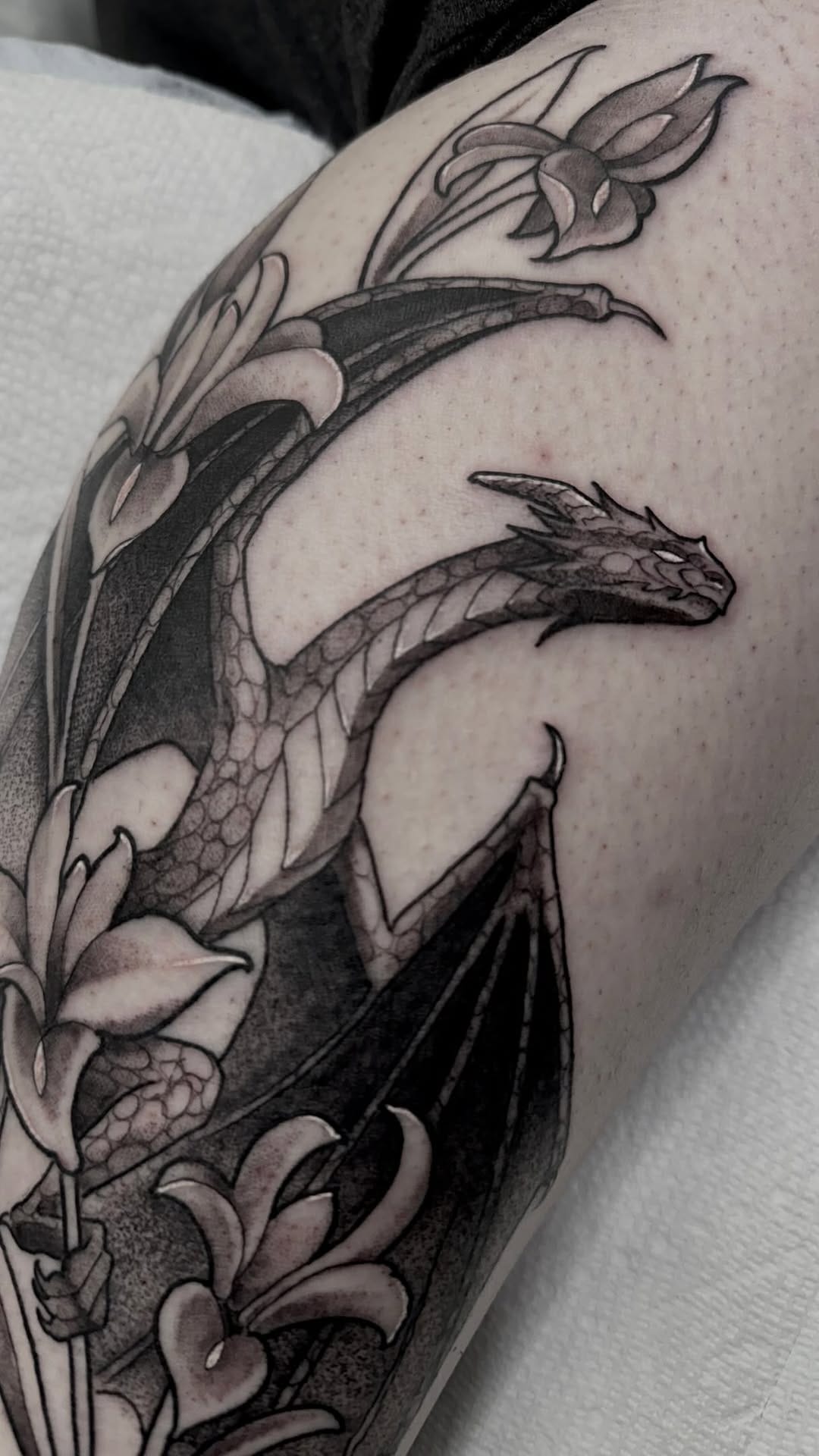 Post 6 by Jasmine B. Denver Tattoo Artist on Instagram (video)