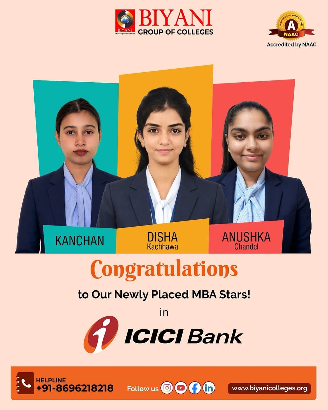 Post 4 by Biyani Group of Colleges on Instagram (image)