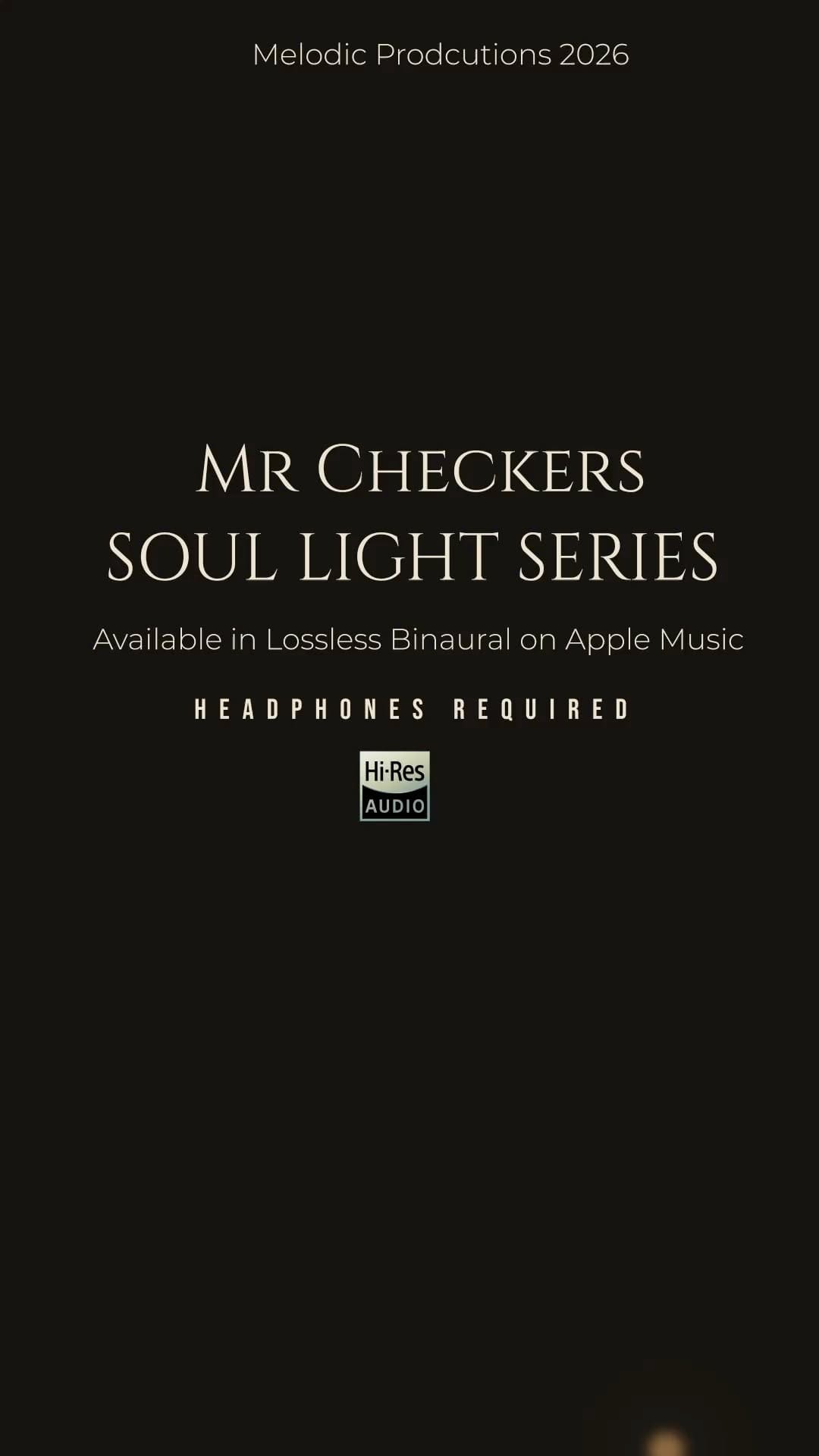Post 1 by Mr Checkers | Spatial Audio Ambient | Artist on Instagram (video)