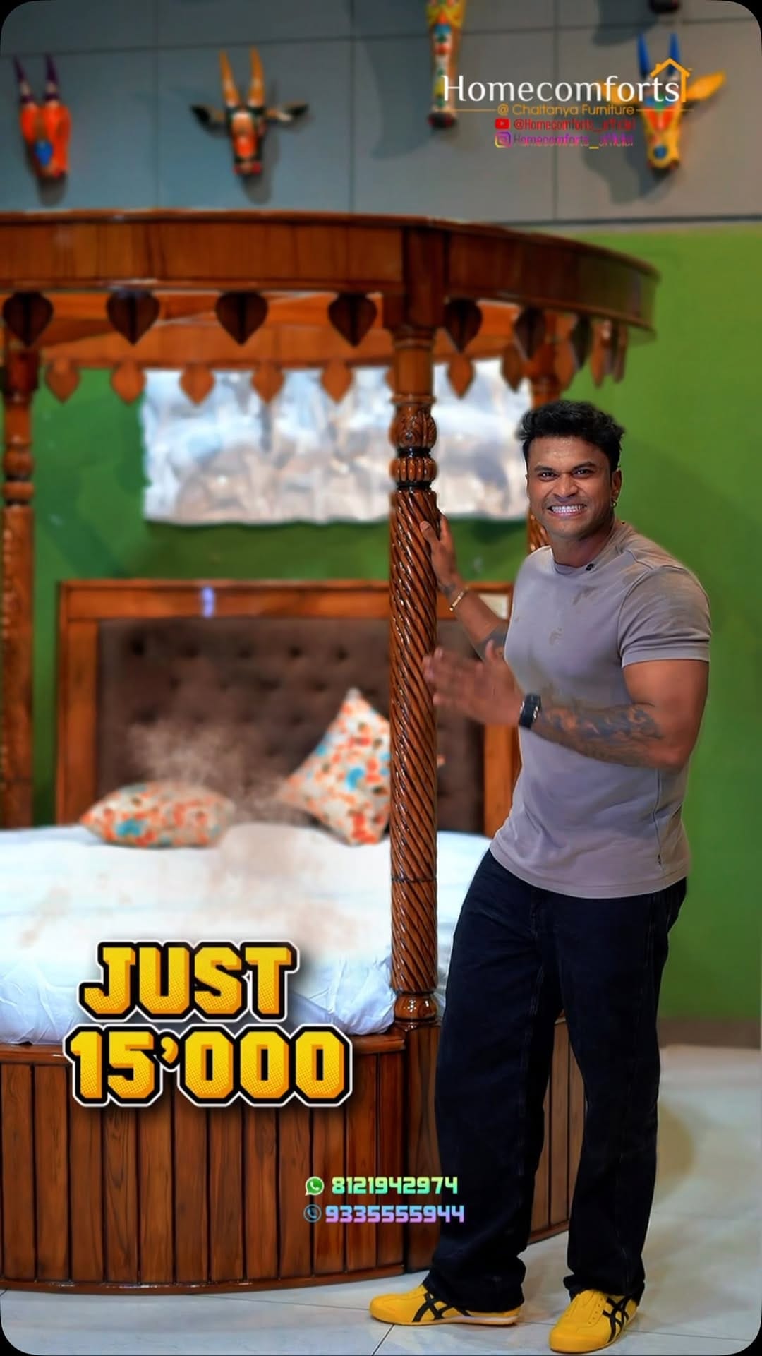 Post 2 by Chaitanya Sankar on Instagram (video)