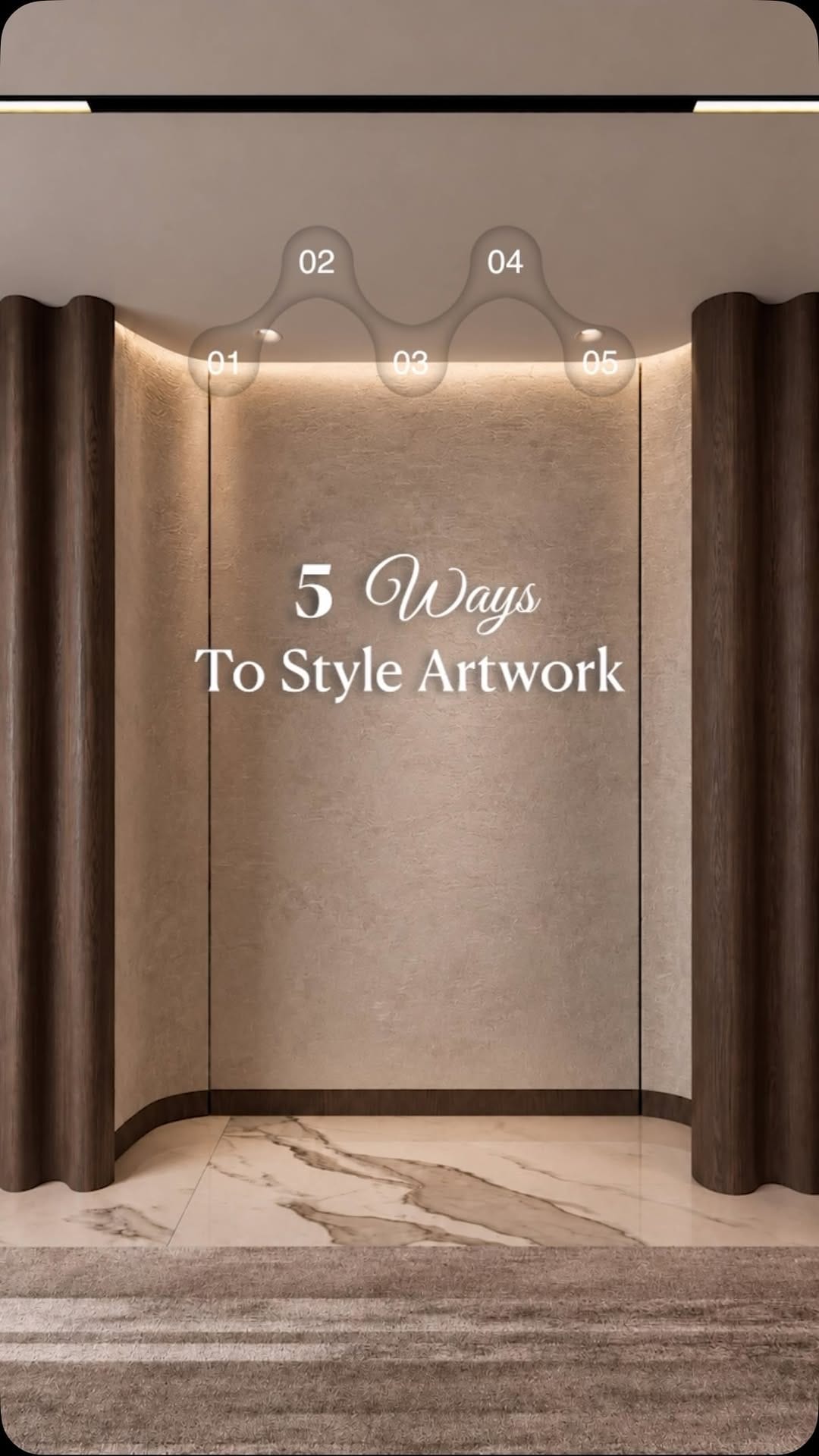 Post 8 by Gayatri Bedi | Luxury Interior Designer & Furniture Designing on Instagram (video)