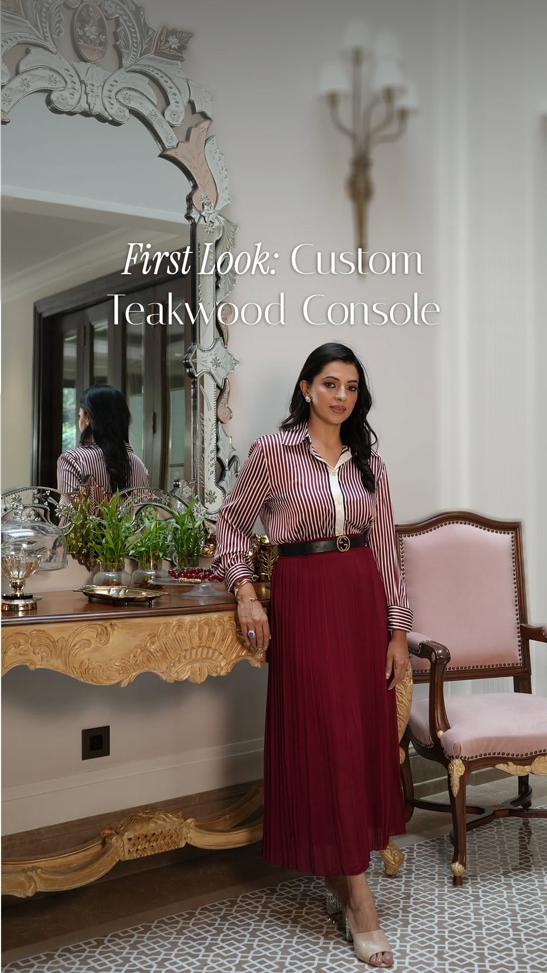 Post 1 by Gayatri Bedi | Luxury Interior Designer & Furniture Designing on Instagram (video)