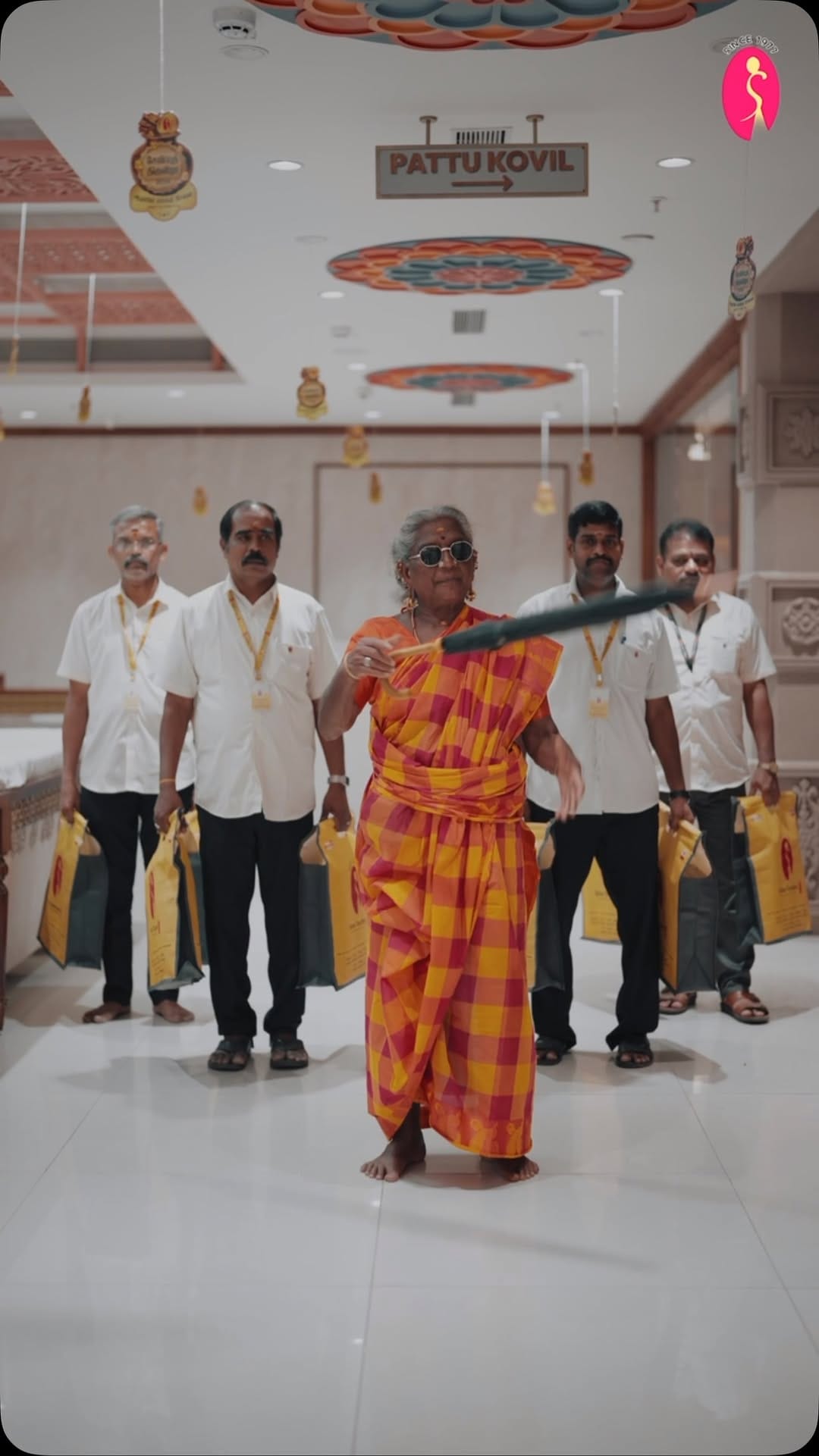 Post 6 by Shiva Textiles on Instagram (video)