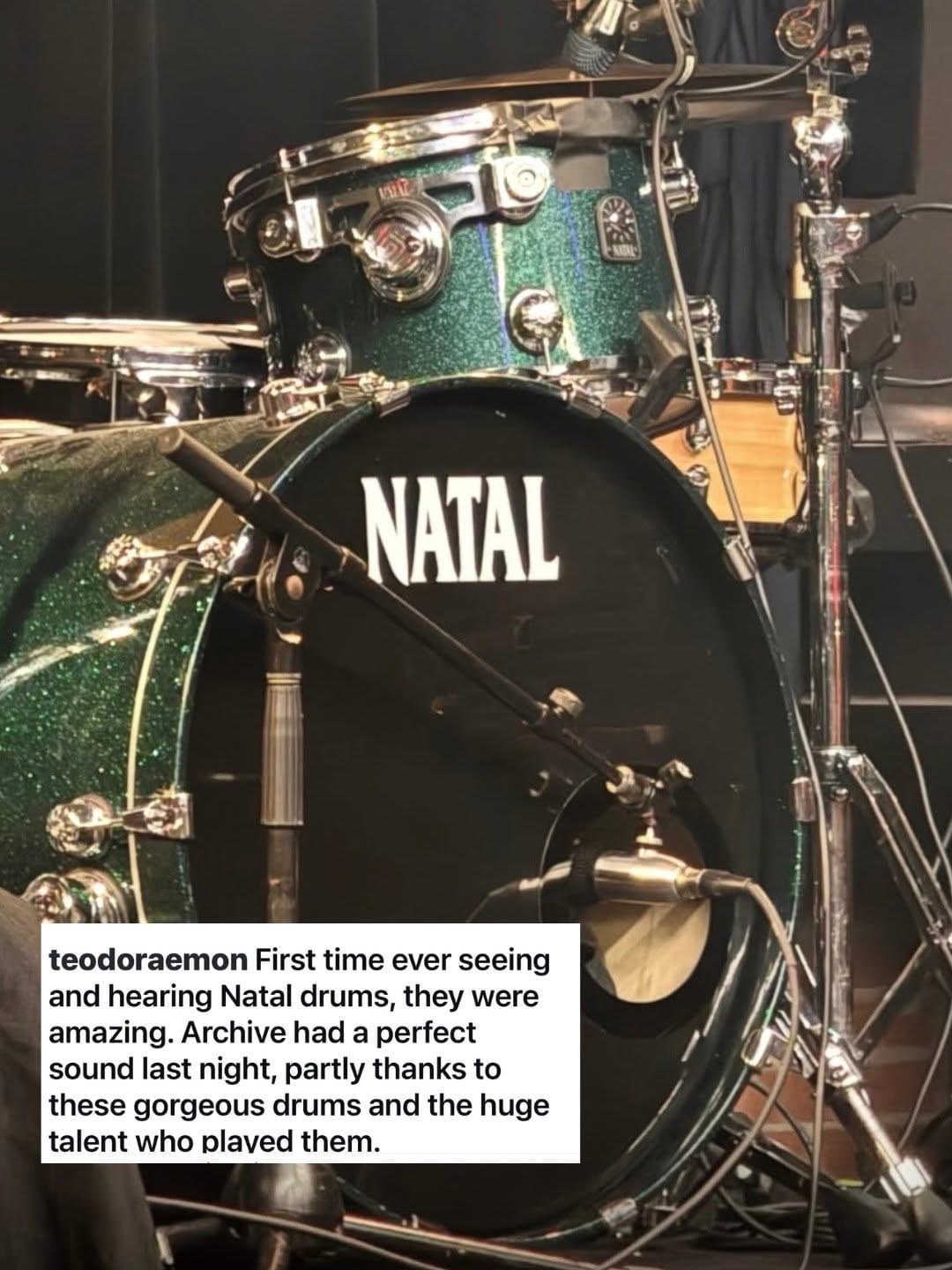 Post 4 by Natal Drums on Instagram (image)