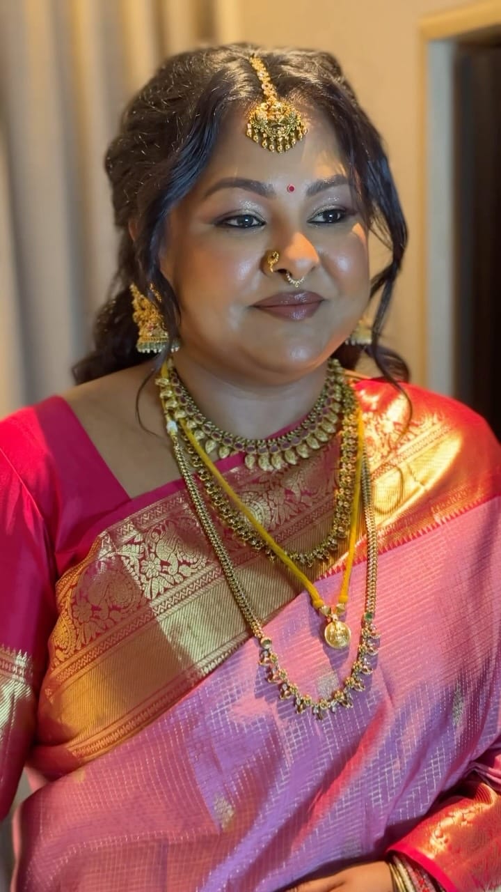 Post 1 by Abarna Raja | Chennai makeup artist on Instagram (video)