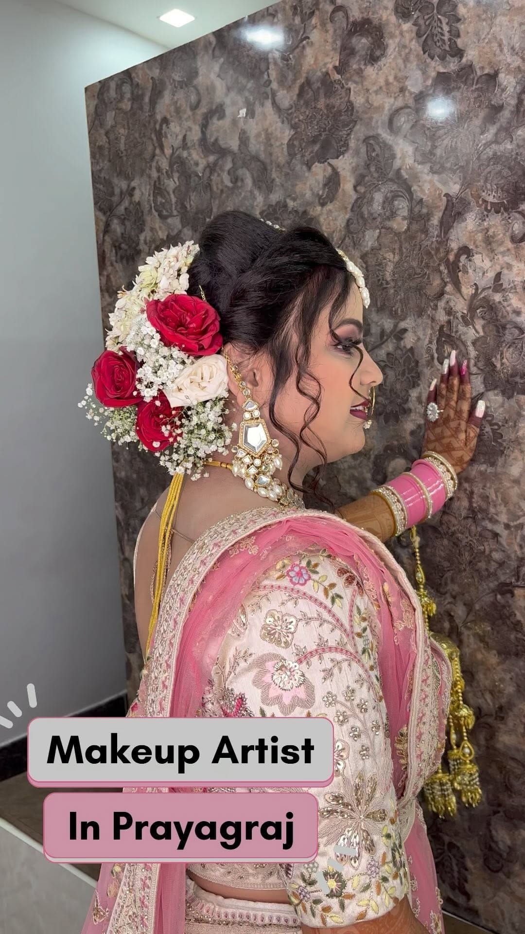 Post 9 by Makeup Artist Prayagraj on Instagram (video)