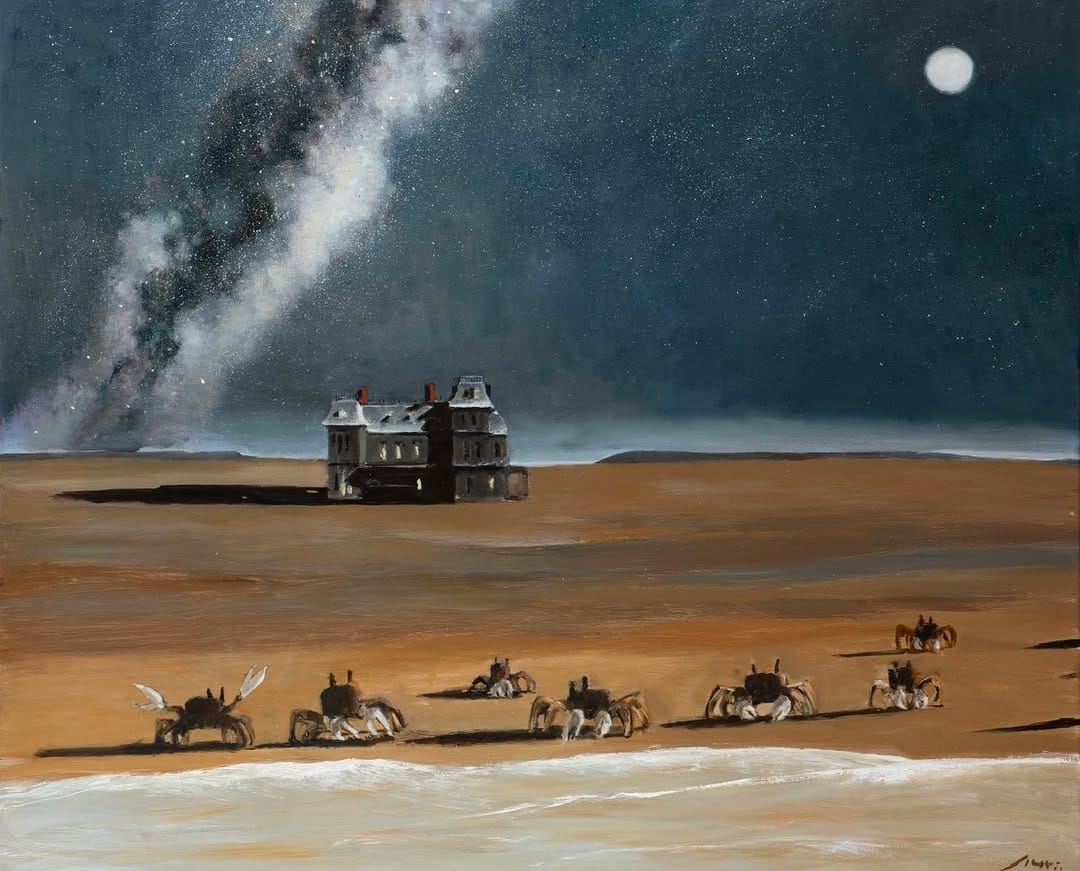 Post 10 by Julio Larraz on Instagram (image)
