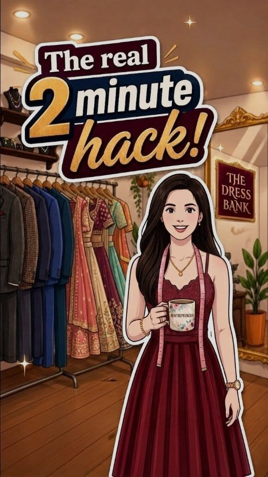 Post 5 by TheDressBank-Rent Lehengas|Gowns|Suits in Bangalore on Instagram (video)