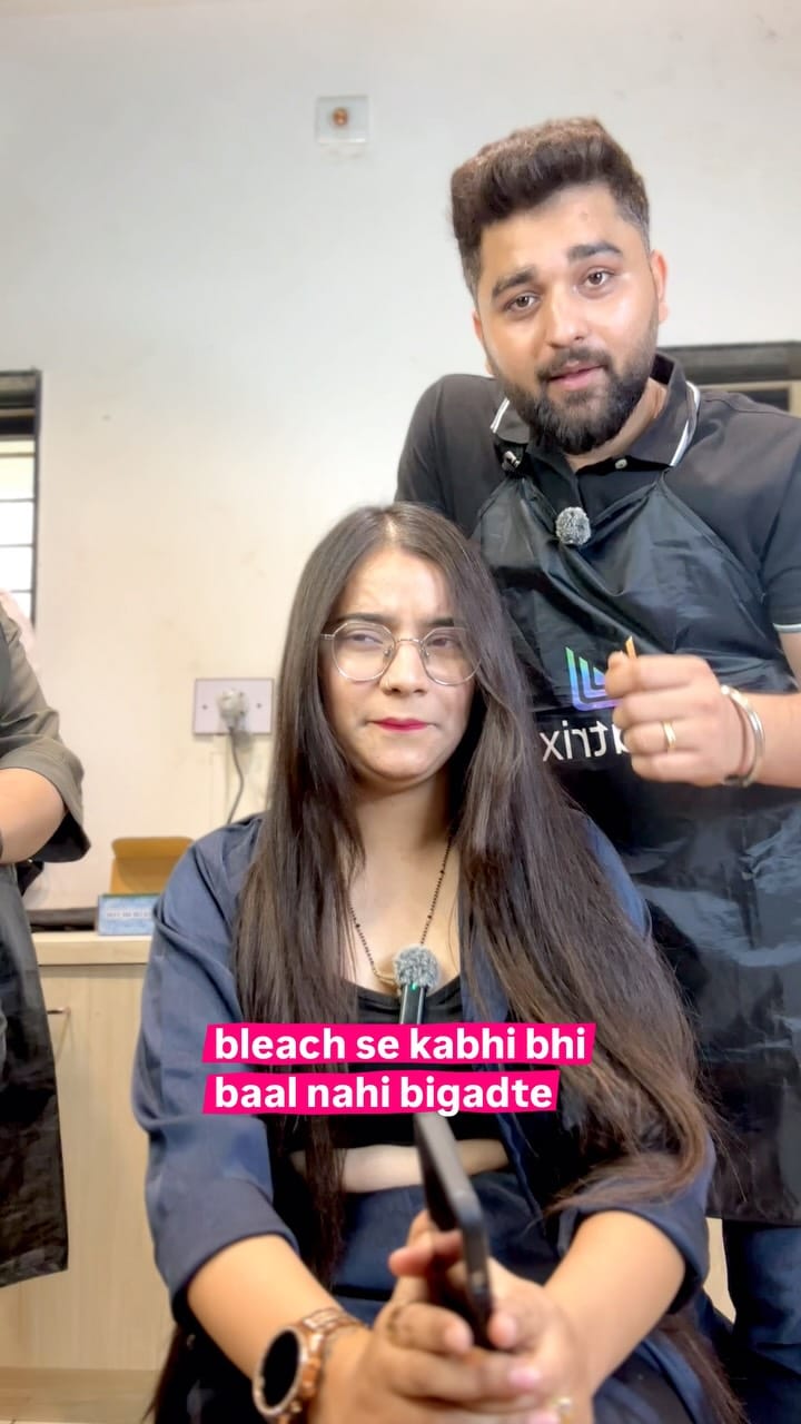 Post 1 by Deep Limbachiya | Hair Educator on Instagram (video)
