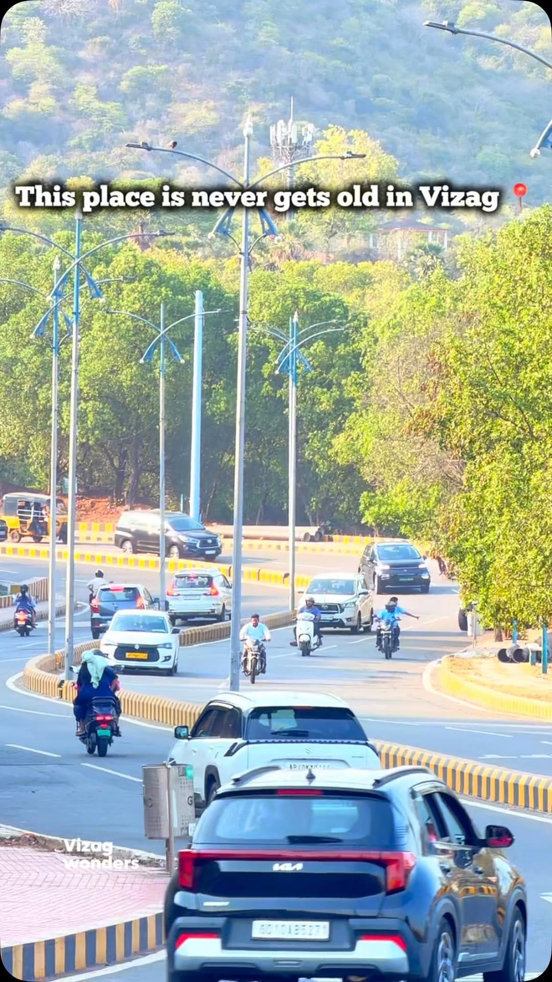 Post 10 by Vizag wonders on Instagram (video)