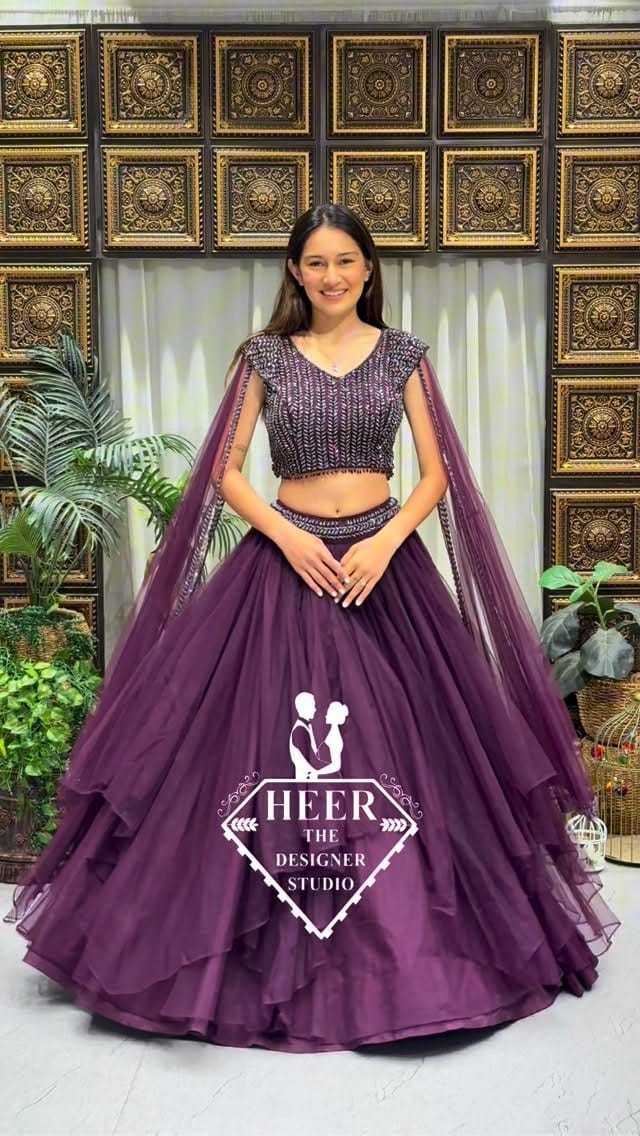 Post 7 by Heer The Designer Studio| Wedding & Couple Wear | Surat on Instagram (video)