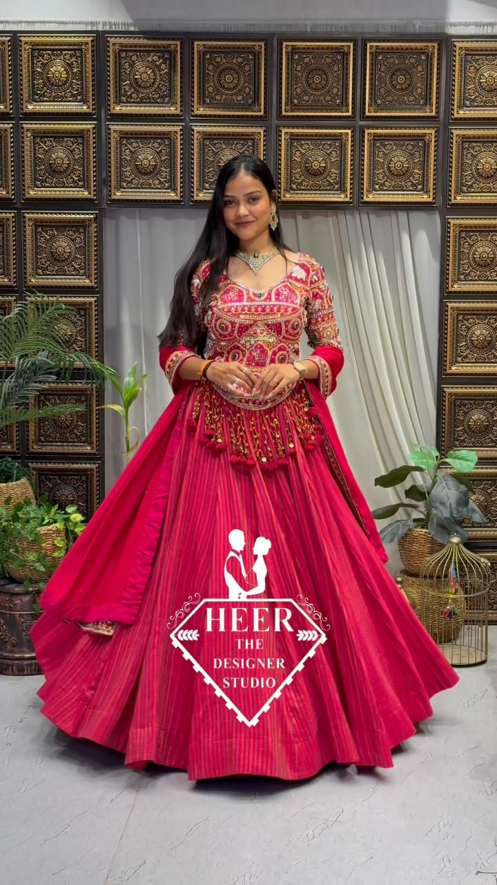 Post 4 by Heer The Designer Studio| Wedding & Couple Wear | Surat on Instagram (video)