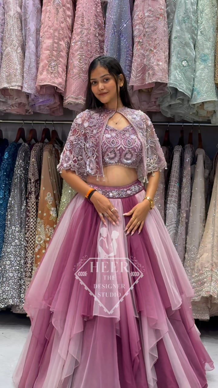Post 3 by Heer The Designer Studio| Wedding & Couple Wear | Surat on Instagram (video)