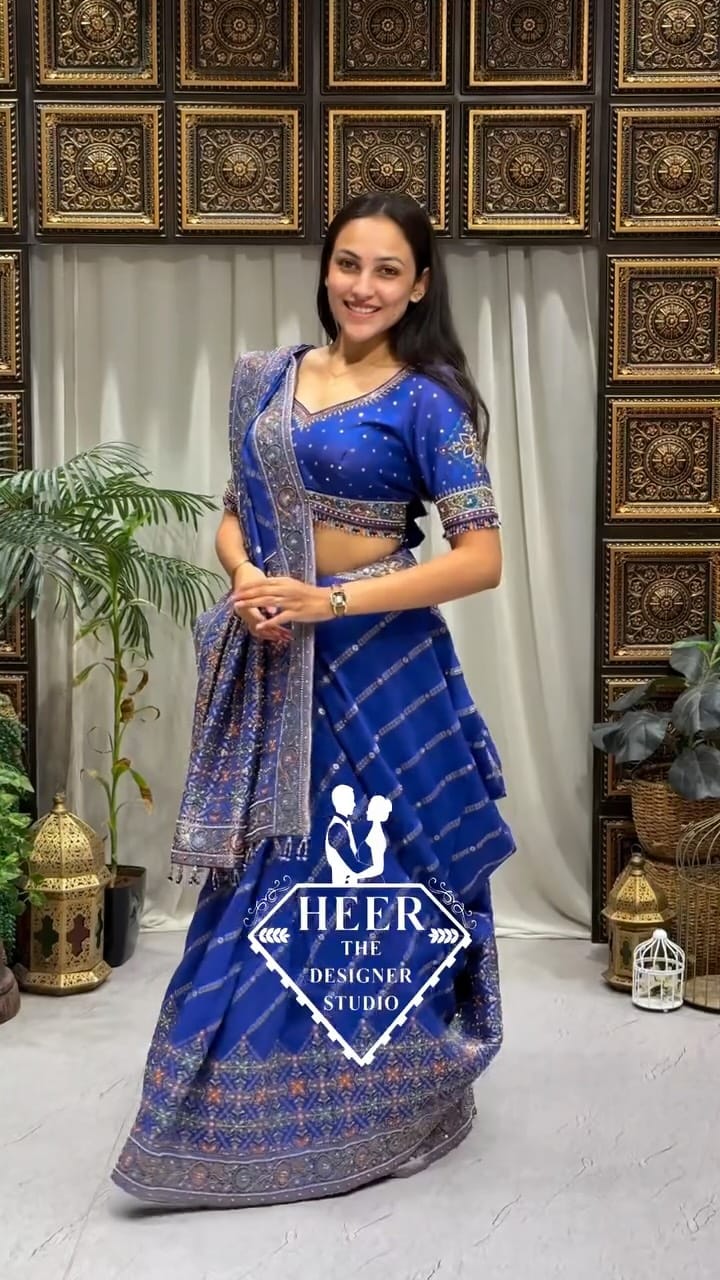 Post 9 by Heer The Designer Studio| Wedding & Couple Wear | Surat on Instagram (video)