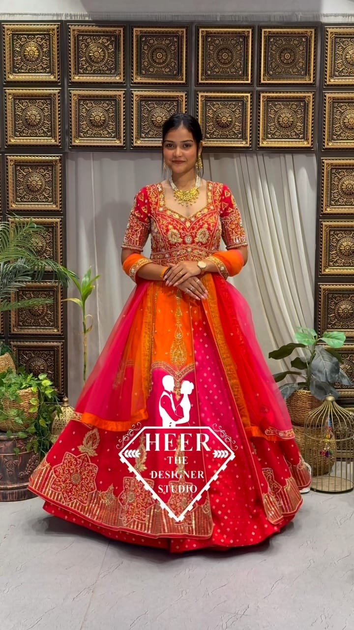 Post 2 by Heer The Designer Studio| Wedding & Couple Wear | Surat on Instagram (video)