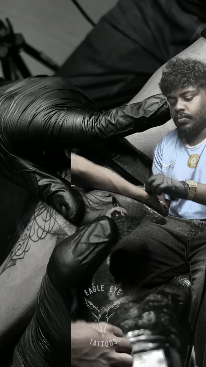 Post 5 by EAGLE EYE TATTOOS on Instagram (video)