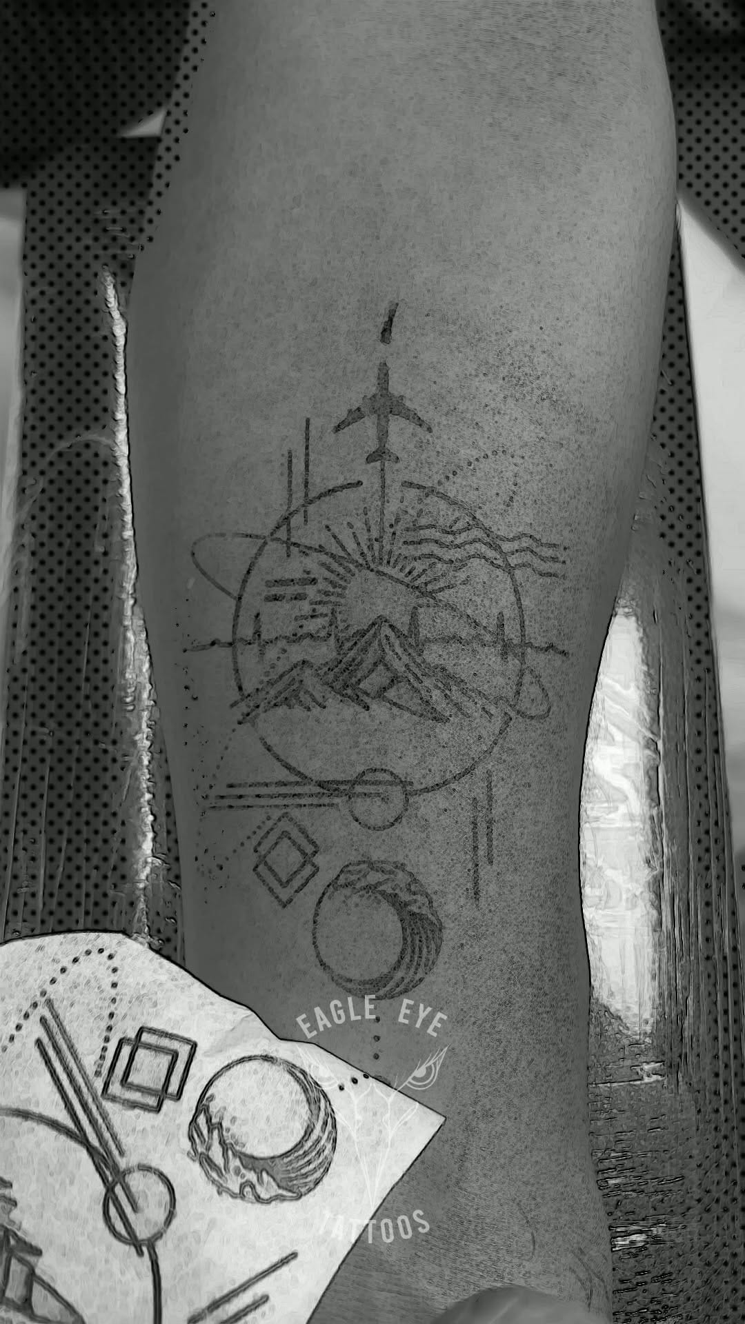 Post 2 by EAGLE EYE TATTOOS on Instagram (video)