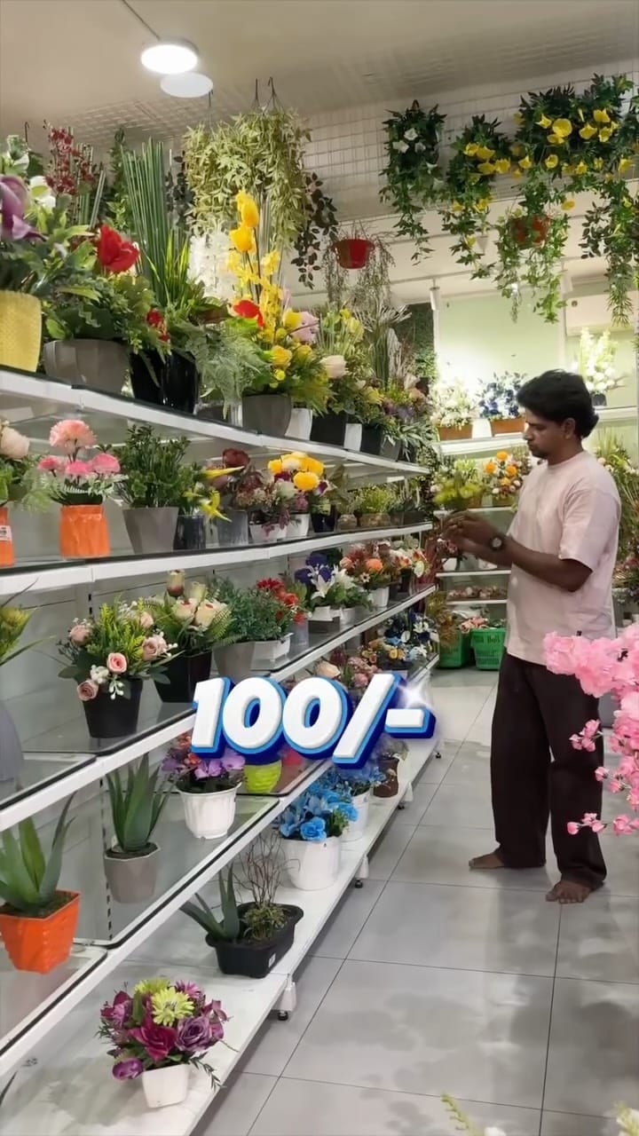 Post 3 by Kusal - Artificial Plants Manufacturer | Home Decor on Instagram (video)