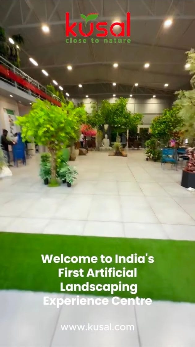 Post 10 by Kusal - Artificial Plants Manufacturer | Home Decor on Instagram (video)