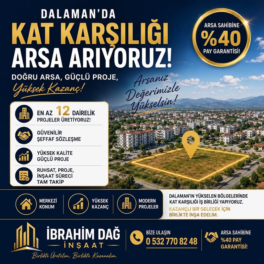 Post 4 by İBRAHİM DAĞ İNSAAT LTD.ŞTİ. on Instagram (image)