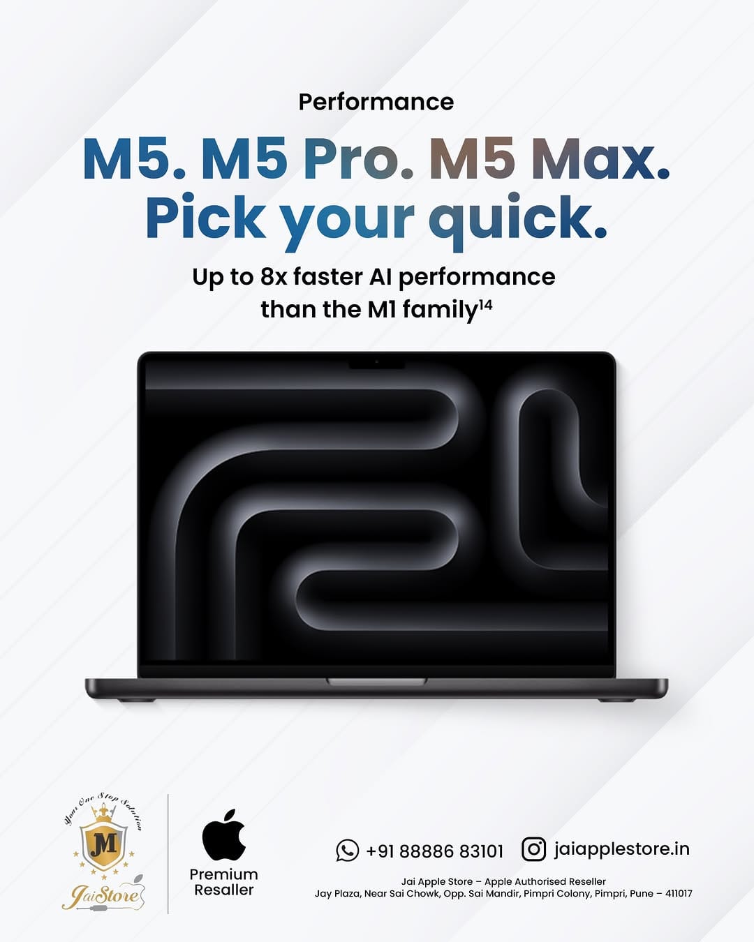 Post 1 by Jai Apple Store on Instagram (image)