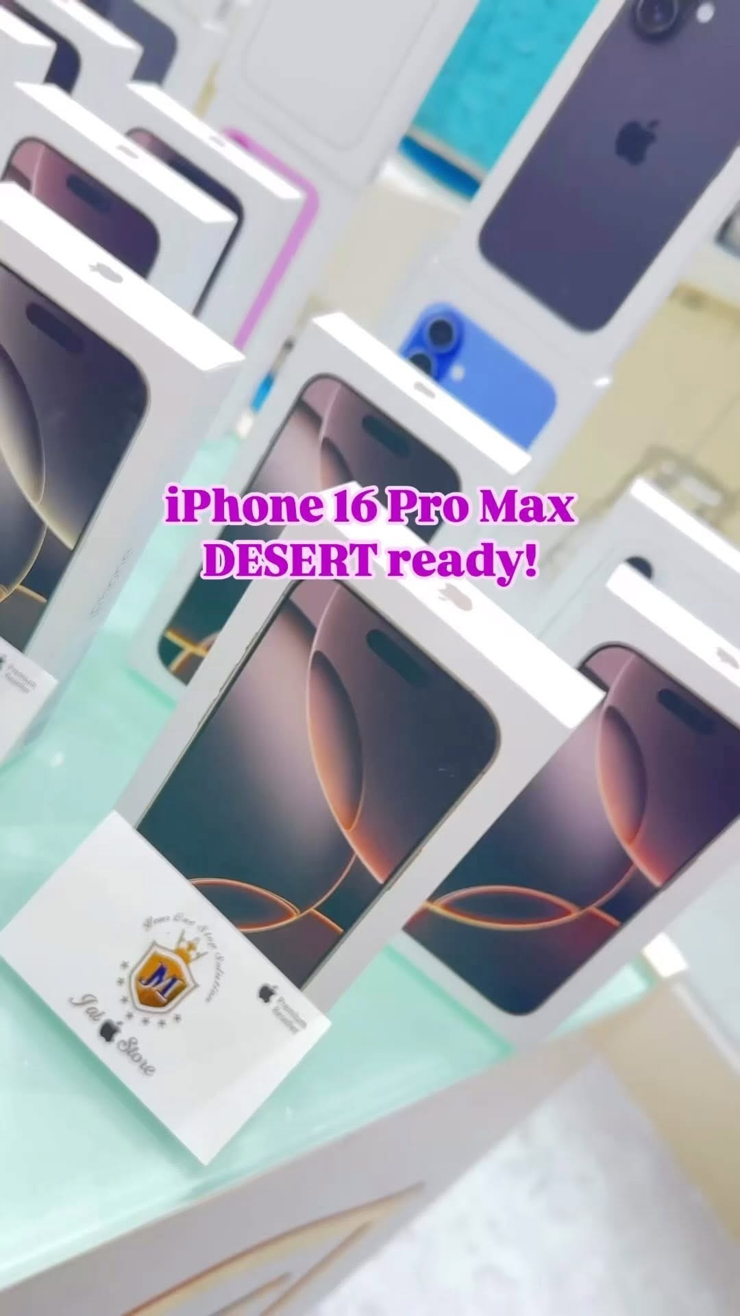 Post 8 by Jai Apple Store on Instagram (video)