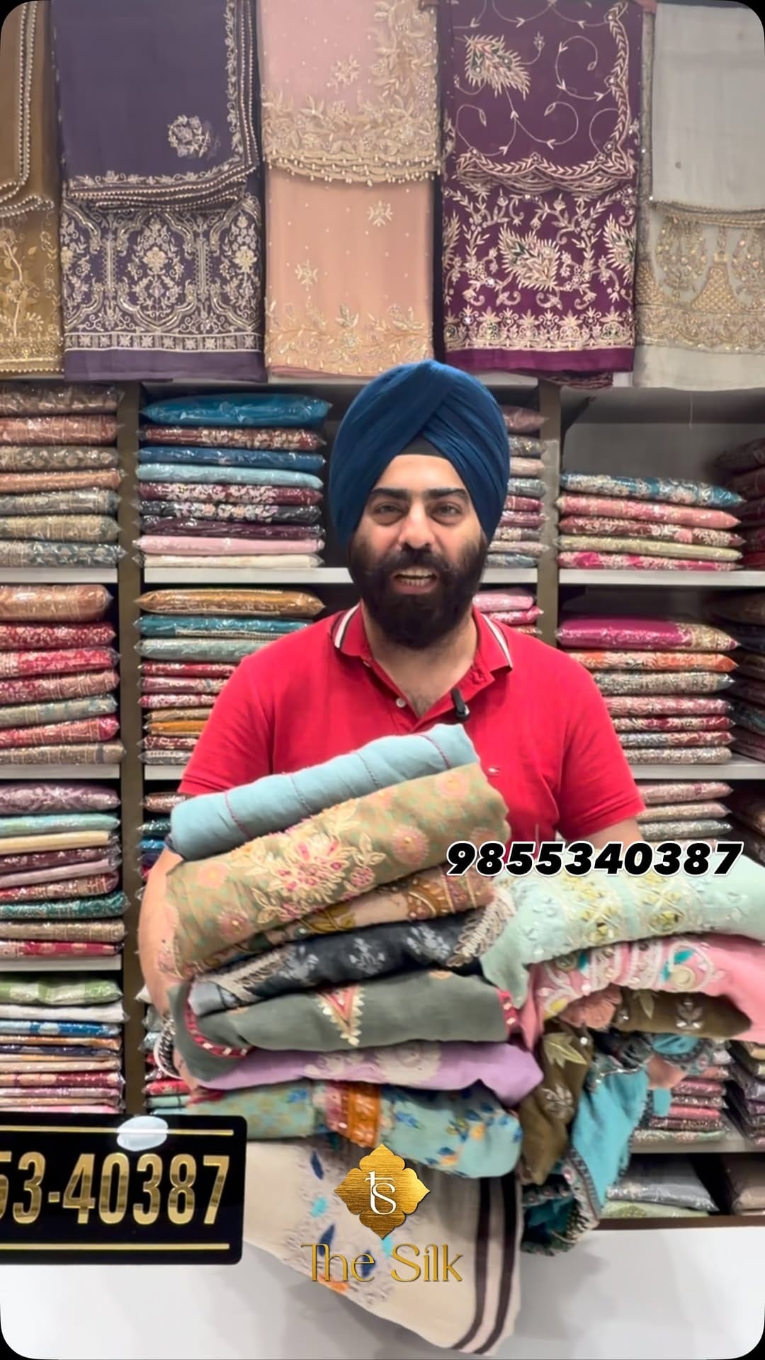 Post 4 by TheSilk Kohligarments on Instagram (video)