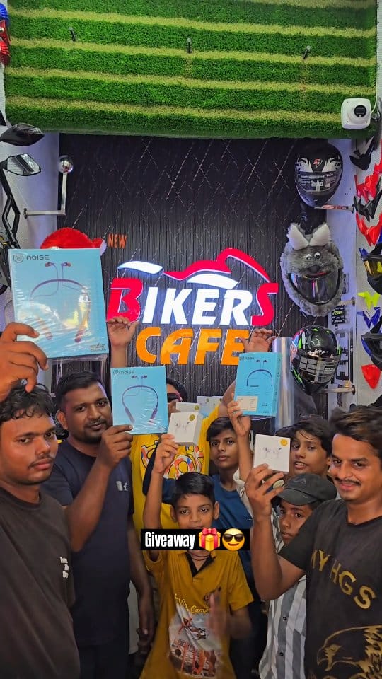 Post 8 by Bikers cafe Agra on Instagram (video)