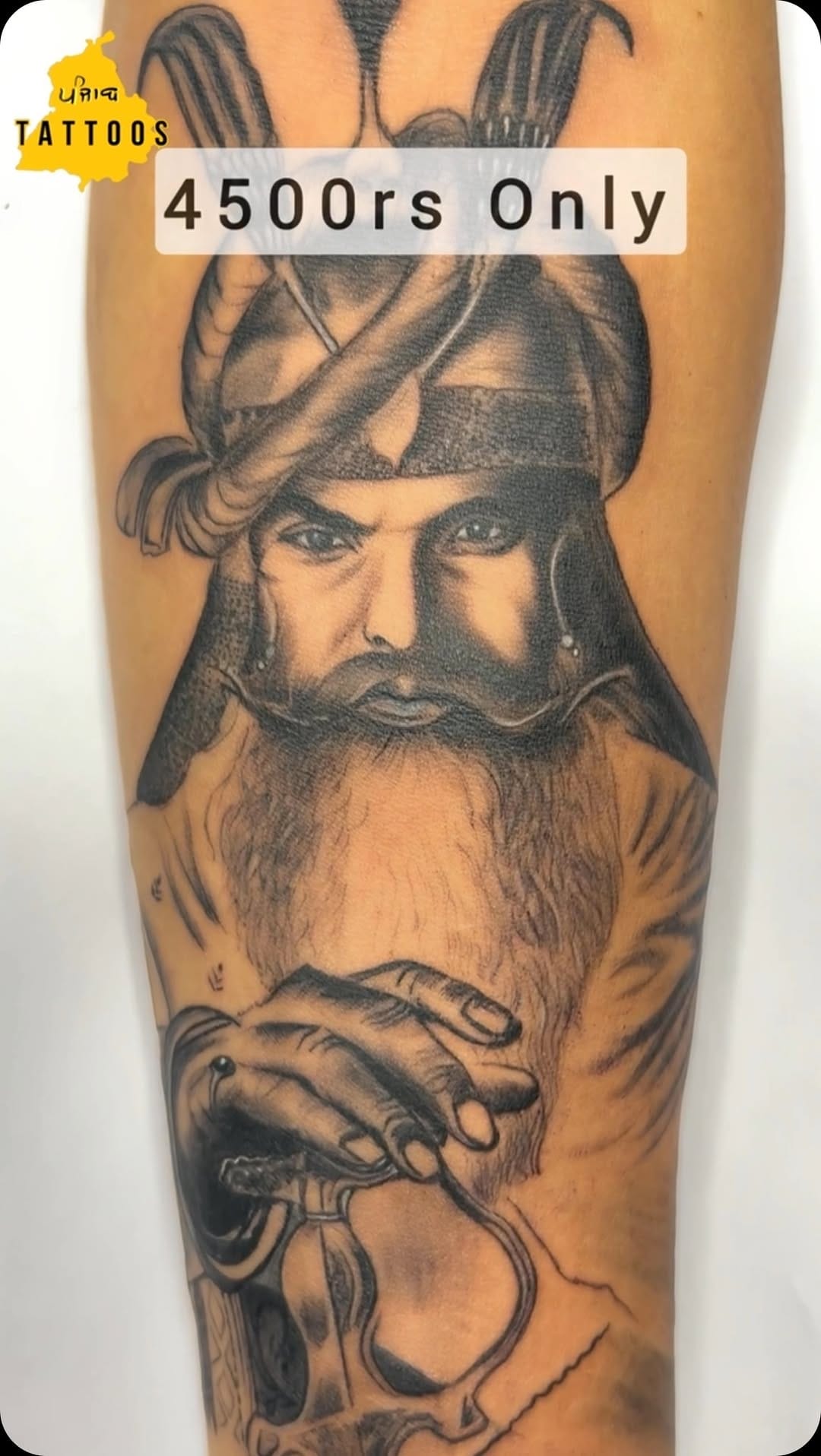 Post 10 by Punjab Tattoos on Instagram (video)
