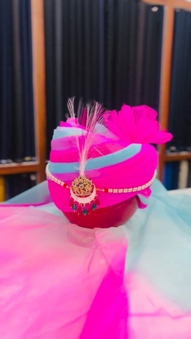 Post 10 by Shree Majisa Rajasthani Safa House on Instagram (video)
