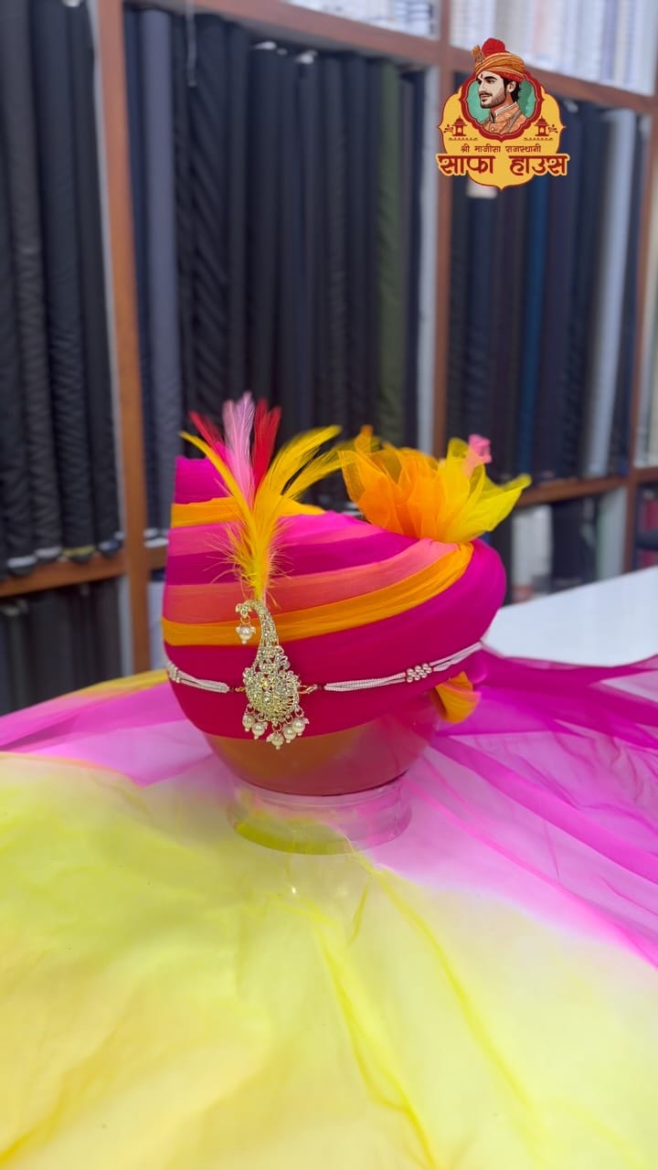 Post 8 by Shree Majisa Rajasthani Safa House on Instagram (video)