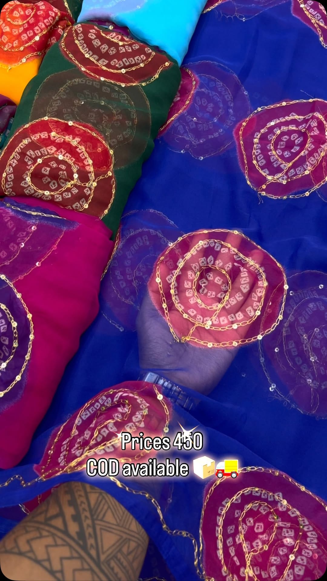 Post 1 by surat sarees on Instagram (video)