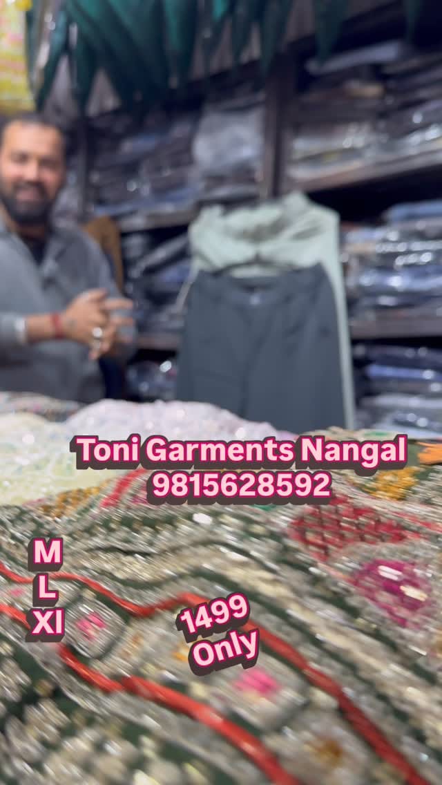 Post 3 by Toni Garments Nangal Dam on Instagram (video)