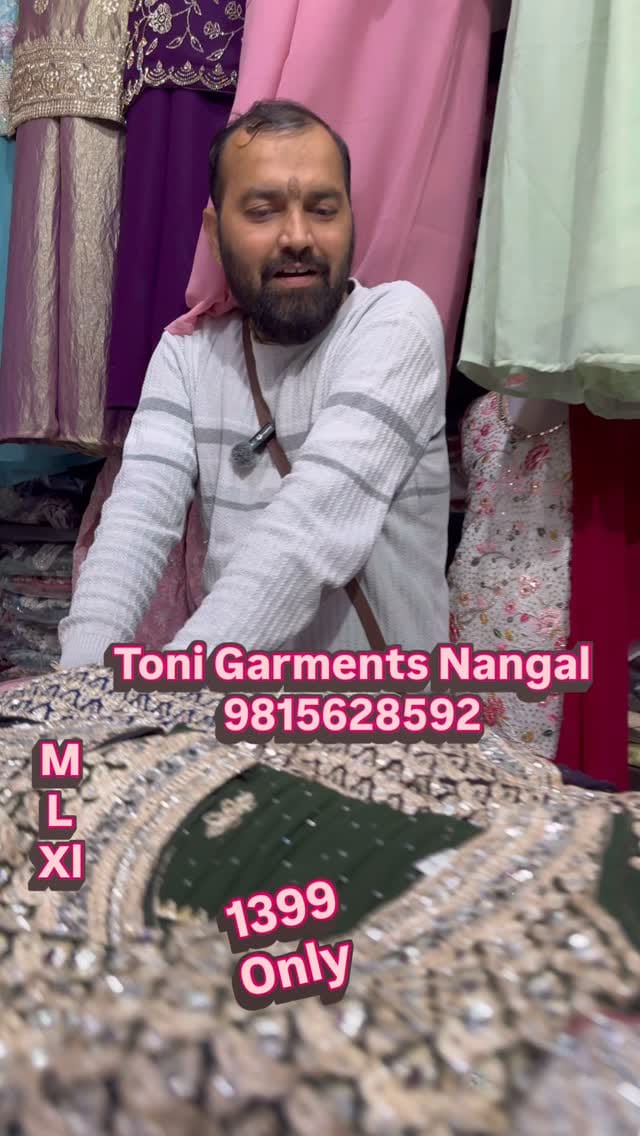 Post 8 by Toni Garments Nangal Dam on Instagram (video)
