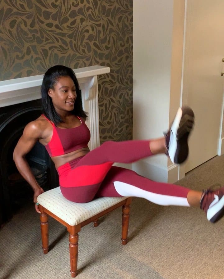 Post 10 by TISHANAH | Workout videos on Instagram (carousel)