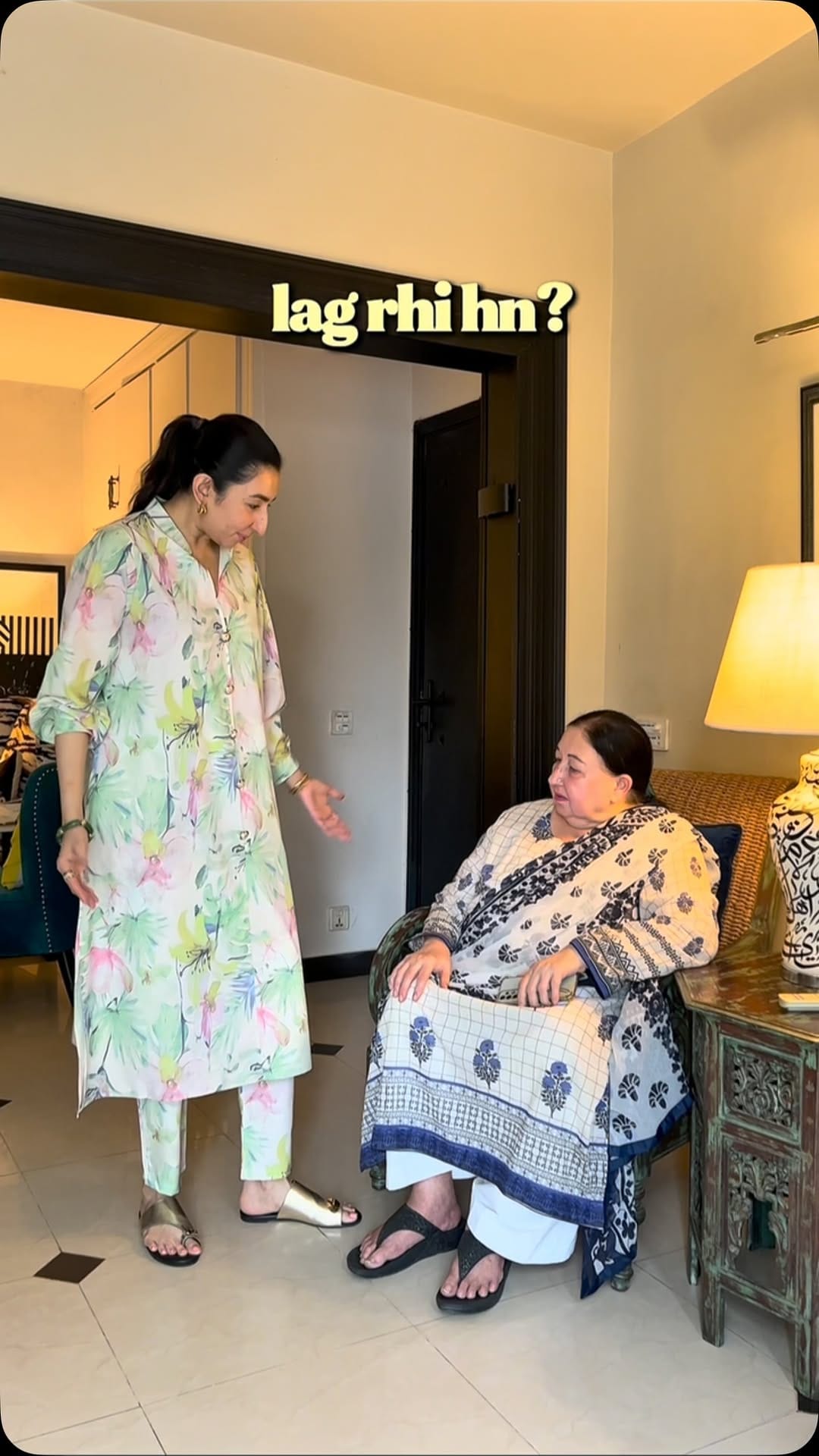 Post 1 by Aamna Aqeel on Instagram (video)