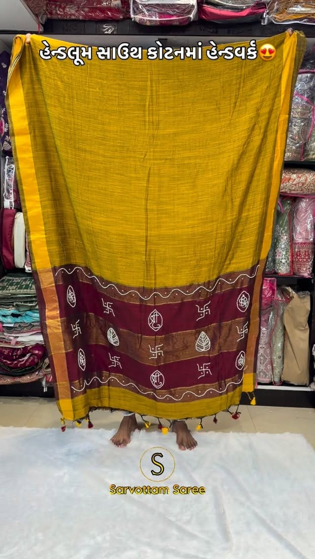Post 9 by Sarvottam_Saree on Instagram (video)