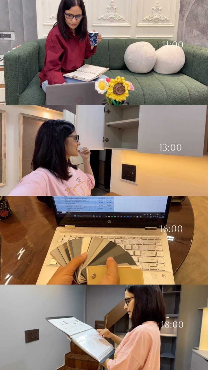 Post 2 by Nipa jain | Interior Designer | Interior Content Creator on Instagram (video)