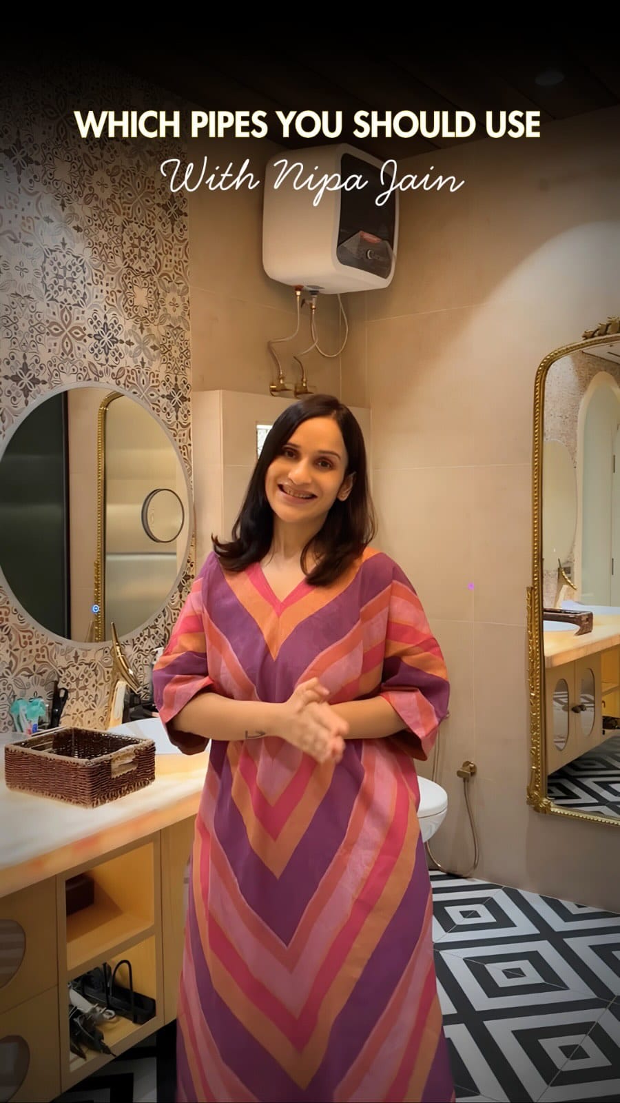 Post 1 by Nipa jain | Interior Designer | Interior Content Creator on Instagram (video)