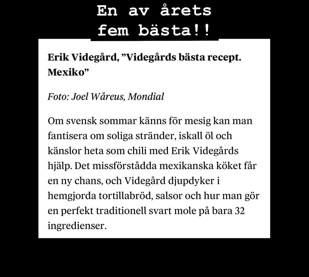 Post 10 by Erik Videgård on Instagram (image)